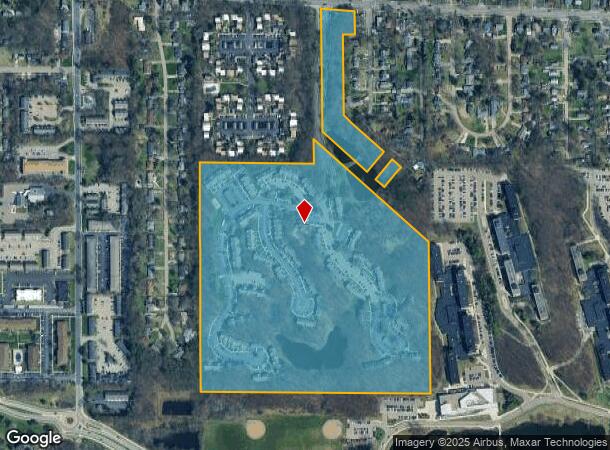  200 Lake Forest Blvd, Kalamazoo, MI Parcel Map