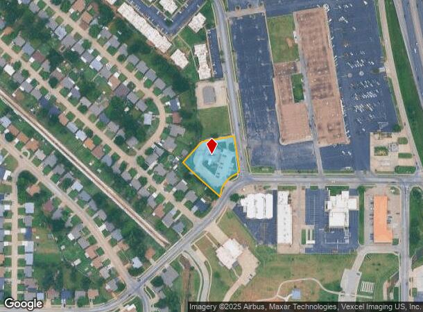  625 Nw 5Th St, Moore, OK Parcel Map