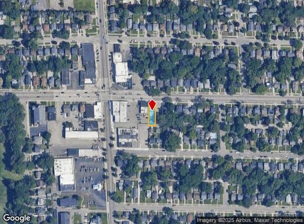  822 Burton St Se, Grand Rapids, MI Parcel Map