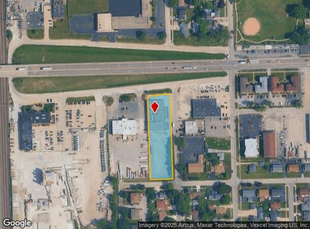  7459 W 79Th St, Bridgeview, IL Parcel Map