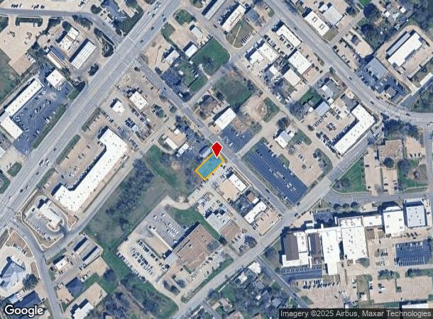  129 Nw Ellison St, Burleson, TX Parcel Map
