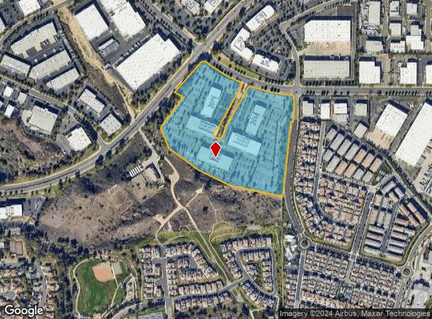  25500 Commercentre Dr, Lake Forest, CA Parcel Map