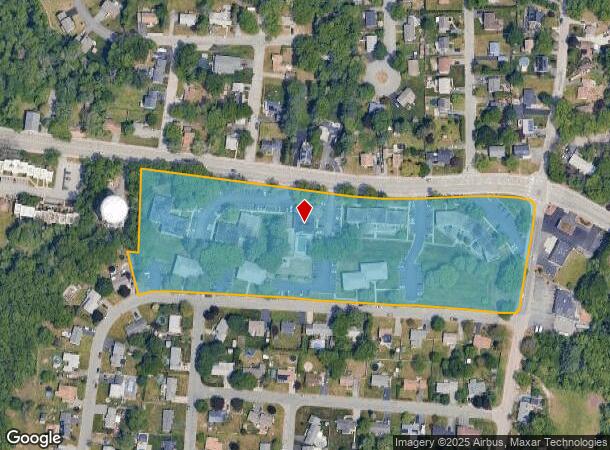  2491 Diamond Hill Rd, Woonsocket, RI Parcel Map