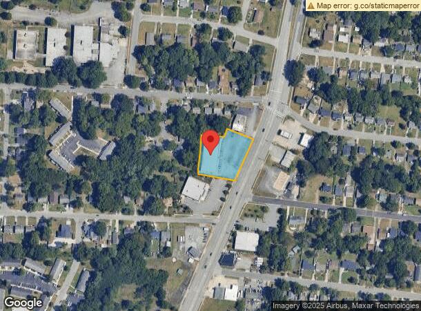  2006 Randleman Rd, Greensboro, NC Parcel Map