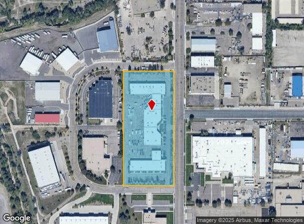 701 Clark Pl, Colorado Springs, CO Parcel Map