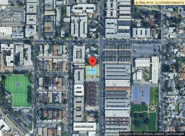  8837 Burnet Ave, North Hills, CA Parcel Map