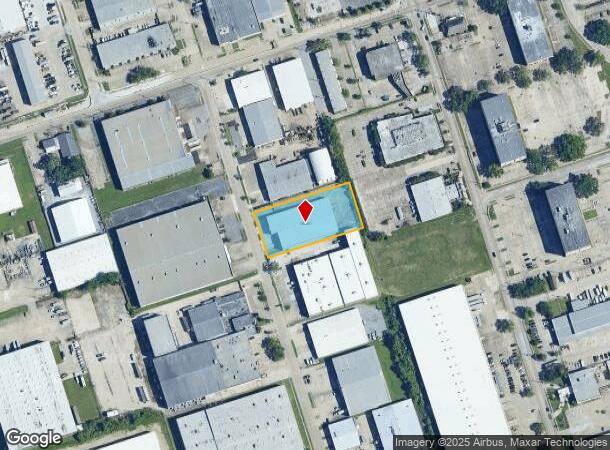 837 Distributors Row, New Orleans, LA Parcel Map