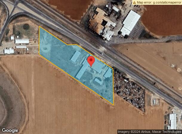  1525 Industrial Blvd, Slaton, TX Parcel Map