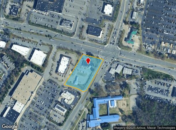 11501 W Broad St, Henrico, VA Parcel Map