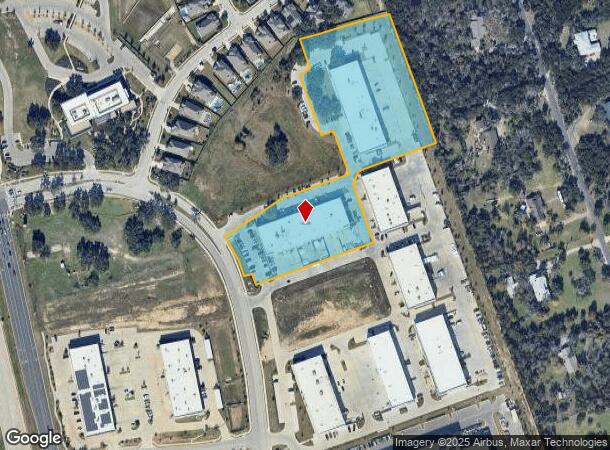  1615 Scottsdale Dr, Leander, TX Parcel Map