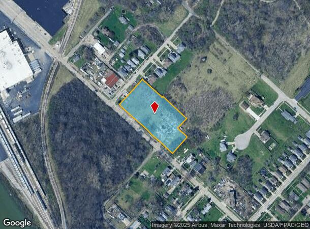  830 New York Ave, Toledo, OH Parcel Map