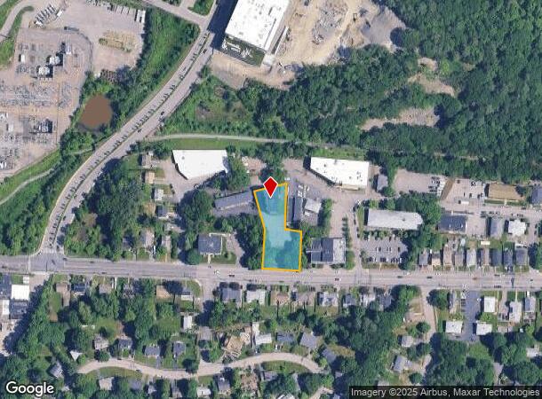  38 Edge Hill Rd, Waltham, MA Parcel Map