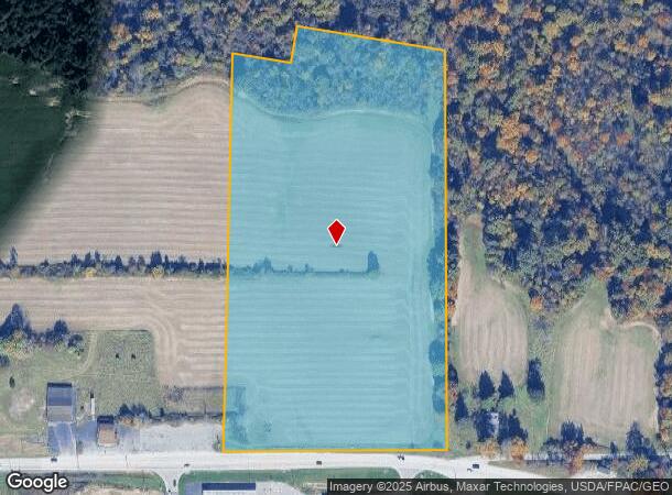 6625 Center Rd, Lowellville, OH Parcel Map