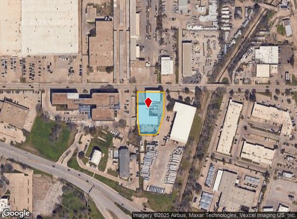  2616 Willowbrook Rd, Dallas, TX Parcel Map