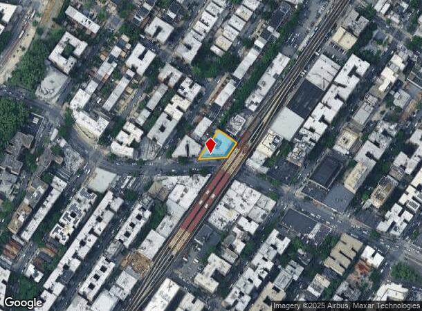  7 W Burnside Ave, Bronx, NY Parcel Map