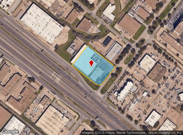  8400 John W Carpenter Fwy, Dallas, TX Parcel Map
