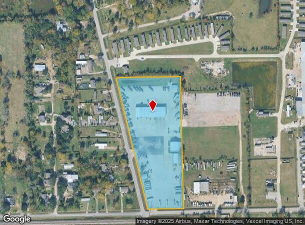 7950 Thompson Rd, Highlands, TX Parcel Map