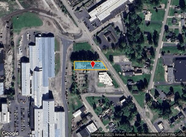 1256 N Main St, Niles, OH Parcel Map