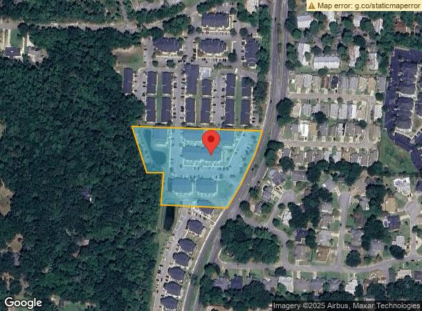  9851 University Pkwy, Pensacola, FL Parcel Map