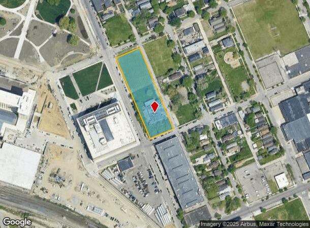 2048 14Th St, Detroit, MI Parcel Map