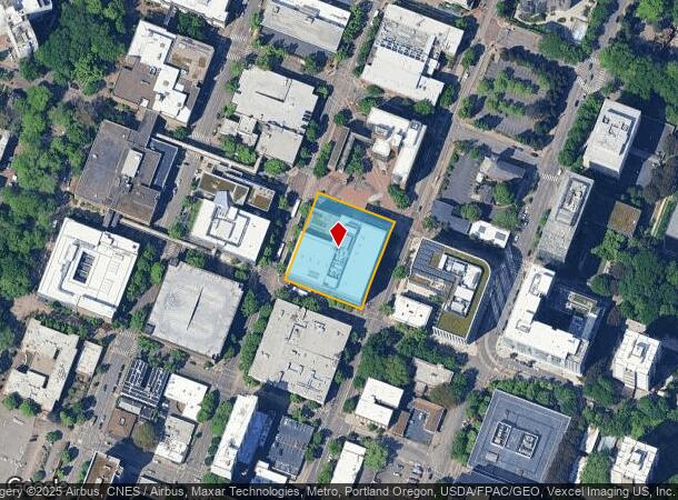  1800 Sw 6Th Ave, Portland, OR Parcel Map