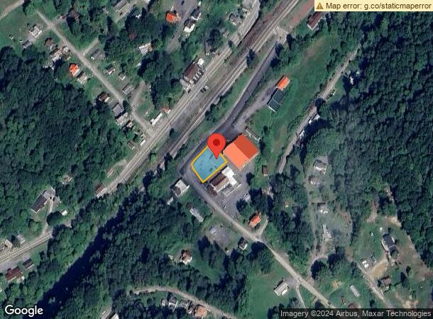  24 Bank St, Tunnelton, WV Parcel Map