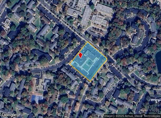 9200 Springhill Ln, Greenbelt, MD Parcel Map