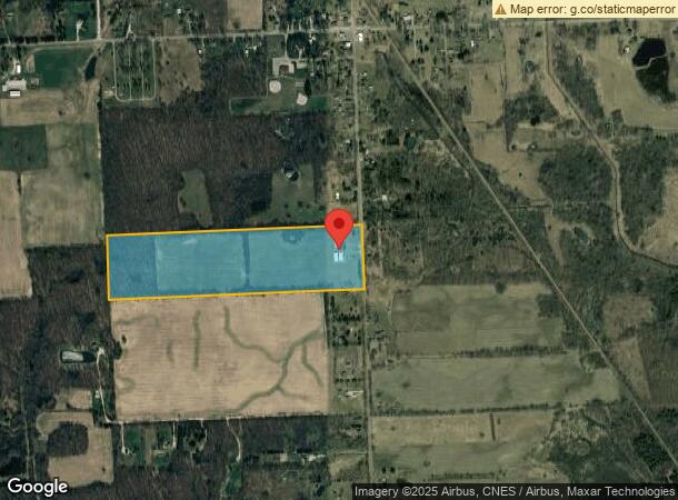  2027 Mitchell Lake Rd, Attica, MI Parcel Map