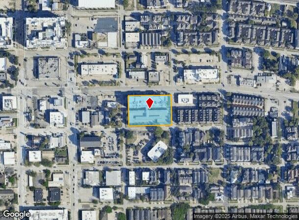 4601 Washington Ave, Houston, TX Parcel Map