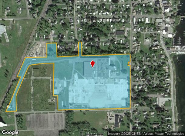  58 Maple St, Rouses Point, NY Parcel Map