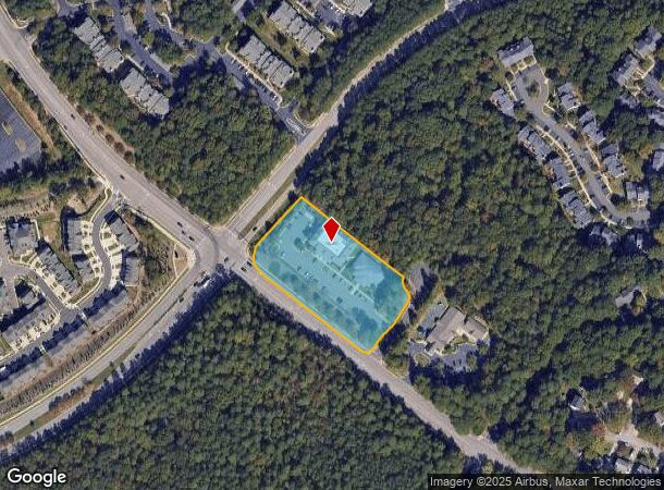  1600 Evans Rd, Cary, NC Parcel Map