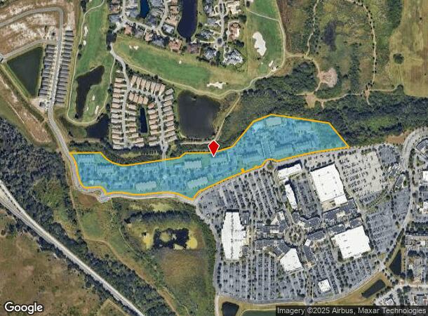  1555 Village Center Dr, Lakeland, FL Parcel Map