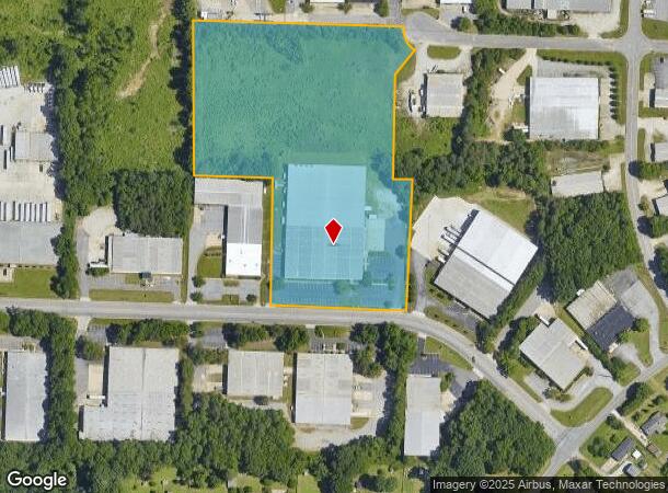  535 Townsend Ave, High Point, NC Parcel Map