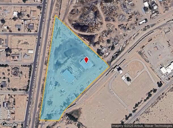 6501 Broadway Blvd Se, Albuquerque, NM Parcel Map