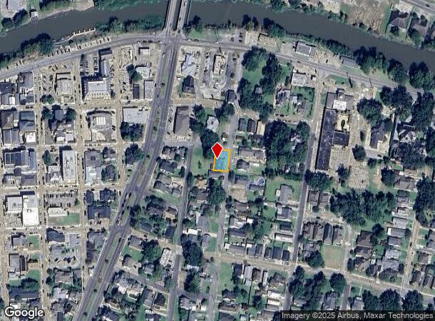 206 E 3Rd St, Thibodaux, LA Parcel Map