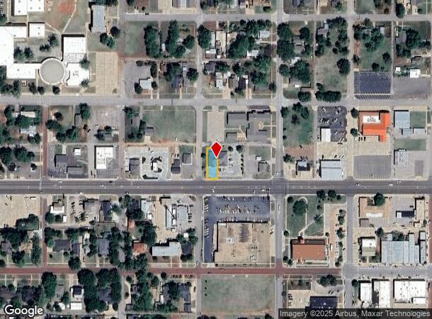  411 W 3Rd St, Elk City, OK Parcel Map