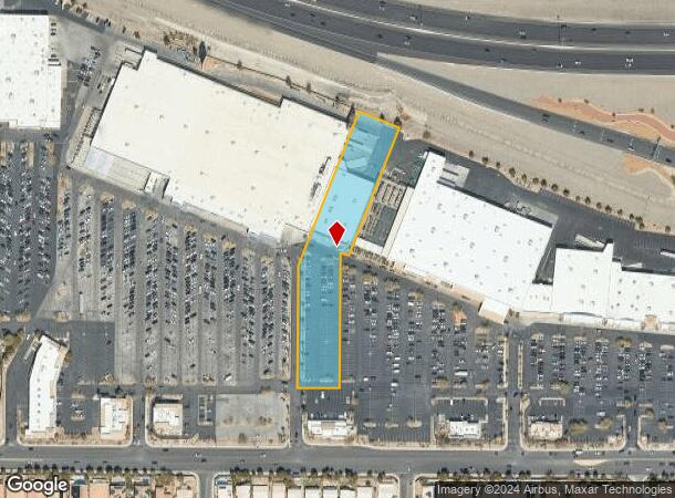  2100 E Serene Ave, Las Vegas, NV Parcel Map