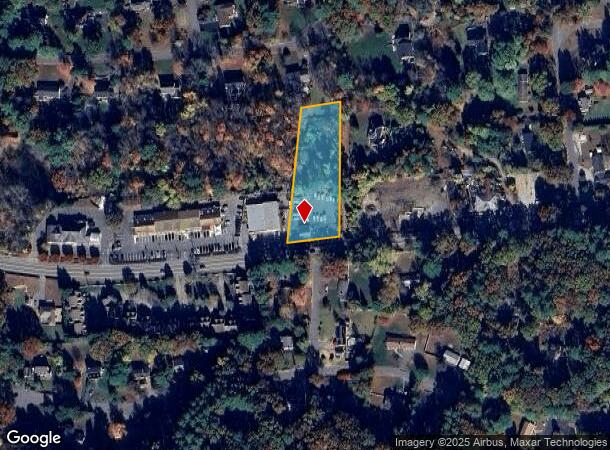 708 Boston Post Rd, Sudbury, MA Parcel Map
