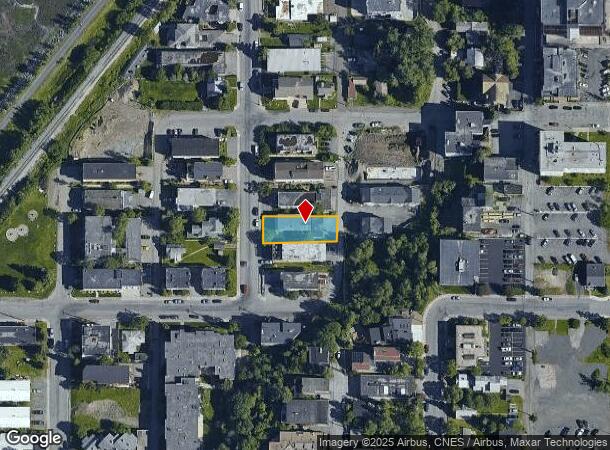 627 N St, Anchorage, AK Parcel Map