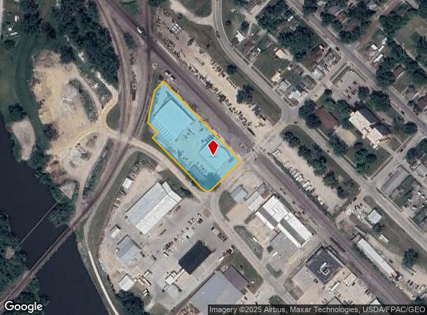 233 S Clay St, Ottumwa, IA Parcel Map