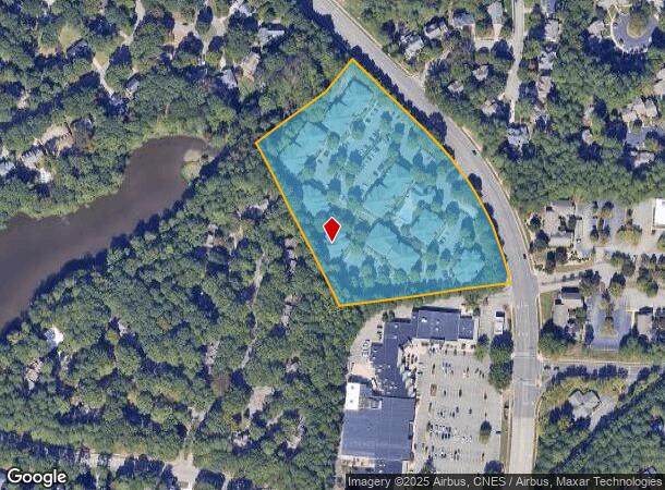 7801 Mayfaire Crest Ln, Raleigh, NC Parcel Map