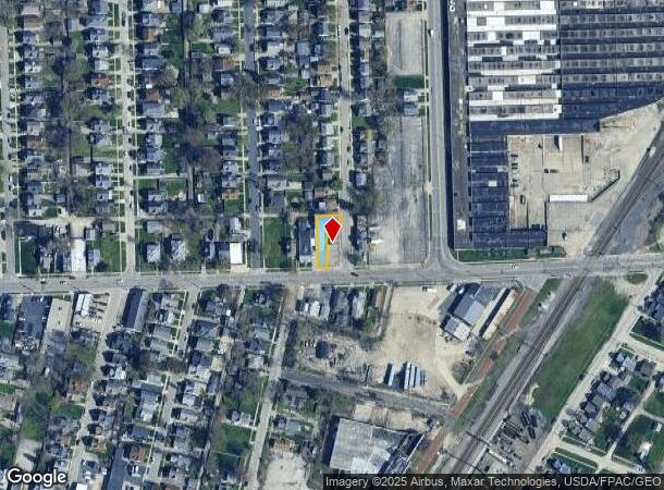  530 W Sylvania Ave, Toledo, OH Parcel Map