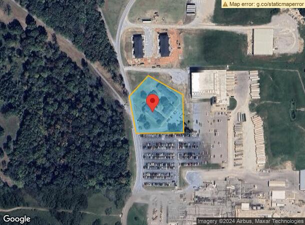  511 N College St, Huntsville, AR Parcel Map