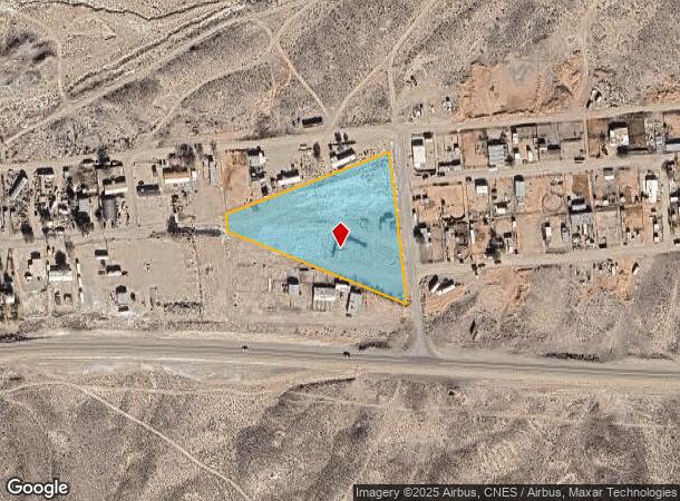  165 Mann Ln, Tonopah, NV Parcel Map