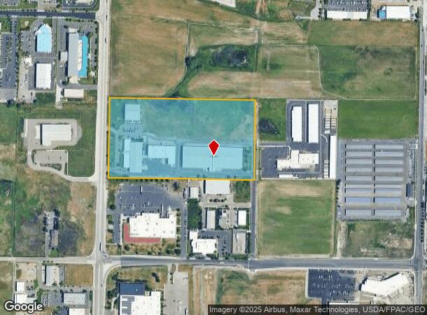  1525 N 800 W, Logan, UT Parcel Map