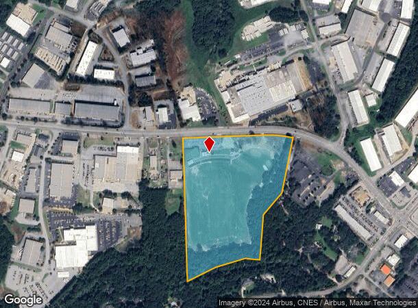  8000 Pelham Rd, Greenville, SC Parcel Map