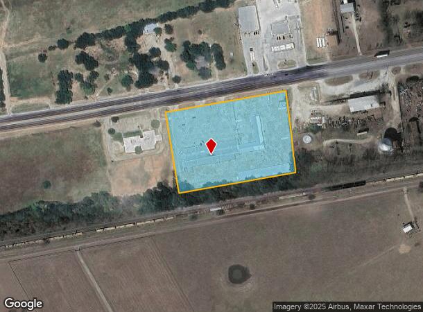  1001 Nw 2Nd St, Kerens, TX Parcel Map