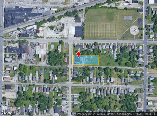  1503 Hamilton Ave, Lorain, OH Parcel Map