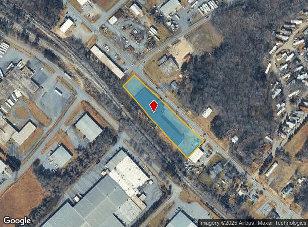  3320 Highland Ave Ne, Hickory, NC Parcel Map