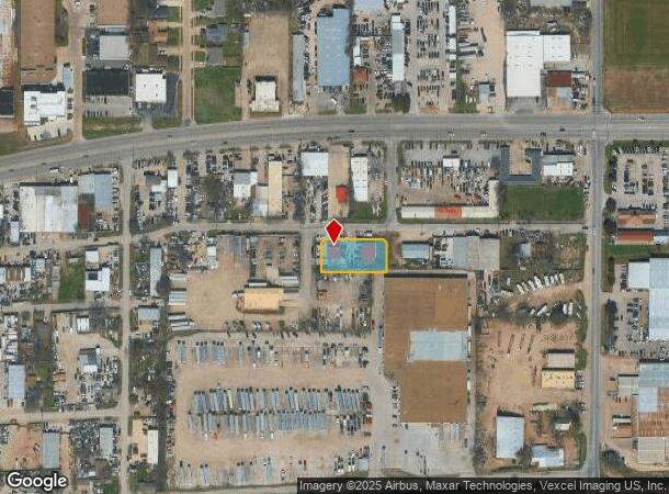  2248 Poulin Ave, Grand Prairie, TX Parcel Map